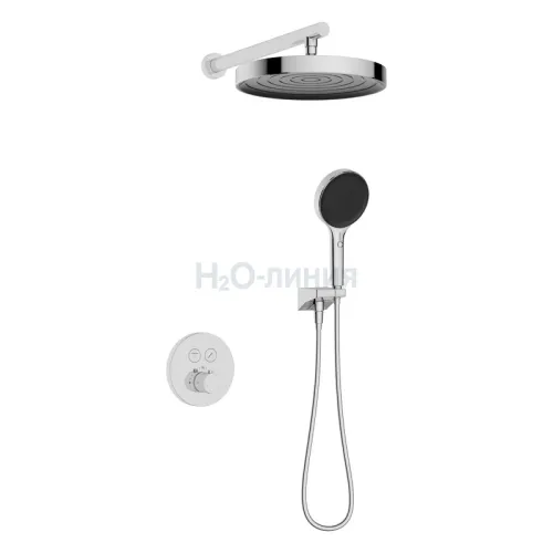 08277 Душевая система скрытого монтажа KAISER Sano с термостатом