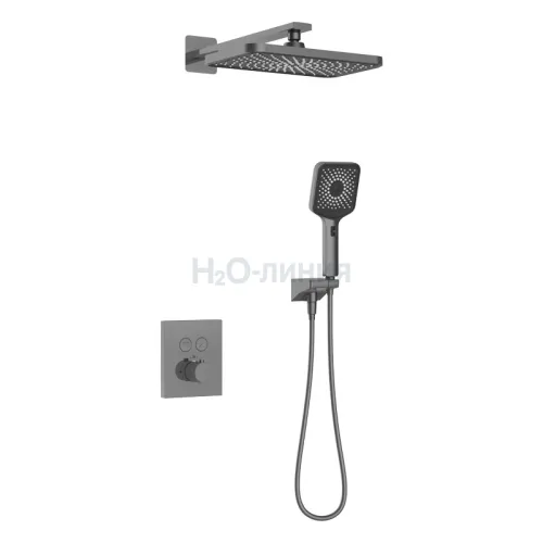 08477-15 Душевая система скрытого монтажа KAISER Sano с термостатом