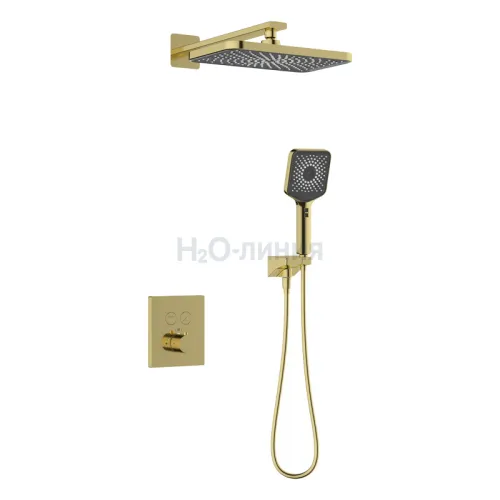 08477-3 Душевая система скрытого монтажа KAISER Sano с термостатом