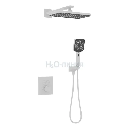 08477-4 Душевая система скрытого монтажа KAISER Sano с термостатом