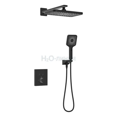 08477-9 Душевая система скрытого монтажа KAISER Sano с термостатом