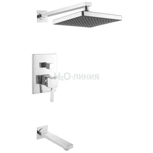 25270 Душевая система KAISER Quadris с термостатом