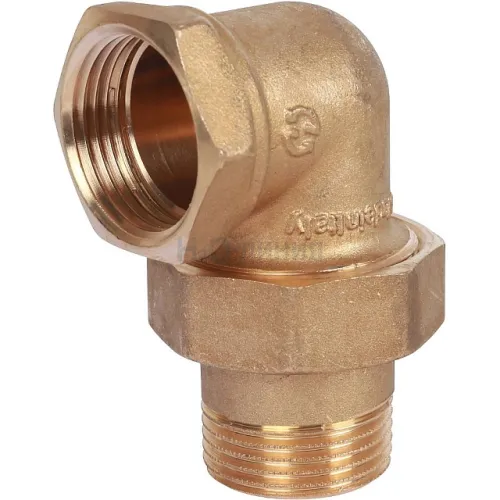 Разъемное угловое соединение STOUT американка ВН 1