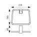 KH-1501 Держатель полотенца KAISER