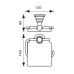 KH-4200 Держатель туалетной бумаги KAISER