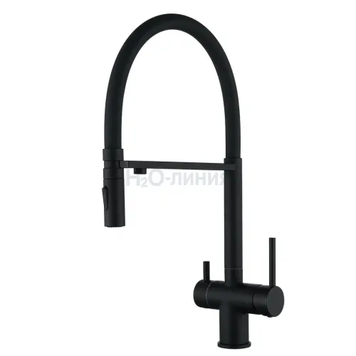 Смеситель для кухни под фильтр на магните GROCENBERG GB4096BL (Kerox Венгрия)