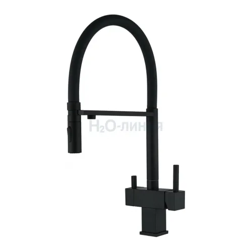 Смеситель для кухни под фильтр на магните GROCENBERG GB4098BL (Kerox Венгрия)