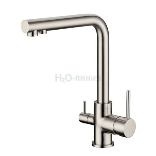 Смеситель для кухни Grocenberg GB40551 никель