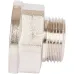 Переходник STOUT под ключ ВН никелированный 1 x3/4