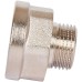 Переходник STOUT под ключ ВН никелированный 1/2 x3/8