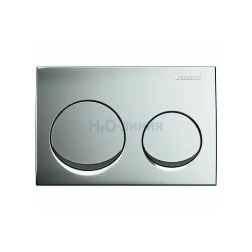 Панель смыва Geberit 115.040.21.5 цвет серый/серебристый