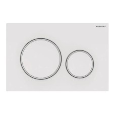 Панель смыва Geberit Sigma 20 115.882.11.1 двойной смыв цвет альпийский белый