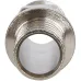 Переходник с наружной резьбой STOUT SFA-0001-200212 20х2.0x1/2 никелированный для труб из сшитого полиэтилена аксиальный