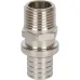 Переходник с наружной резьбой STOUT SFA-0001-200212 20х2.0x1/2 никелированный для труб из сшитого полиэтилена аксиальный