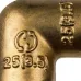 Угольник STOUT 90° 25 для труб из сшитого полиэтилена аксиальный
