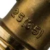 Угольник настенный с креплением STOUT 25xRp 3/4 для труб из сшитого полиэтилена аксиальный