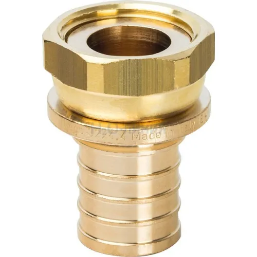 Переходник с накидной гайкой STOUT 32xG 1 для труб из сшитого полиэтилена аксиальный