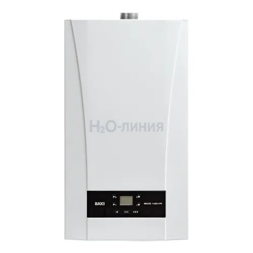 Котел газовый настенный BAXI ECO Nova 24 F, двухконтурный, с закрытой камерой сгорания, 100021428