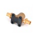 Тройник Rehau 14562911001 настенный с внутренней резьбой 16-Rp1/2-16 RX+